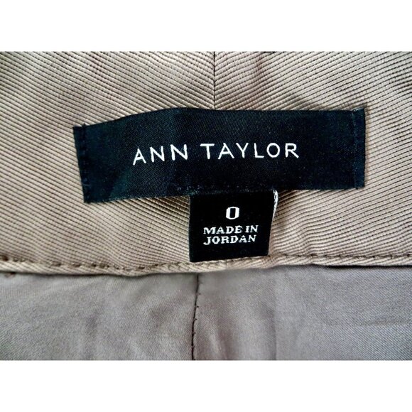 Ann Taylor Sequin Dress Pants  Copper Gold SZ 0 - Picture 10 of 11